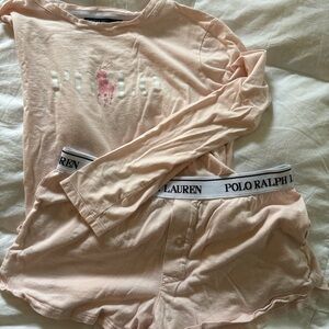 Polo Ralph Lauren Pink Pajama Set